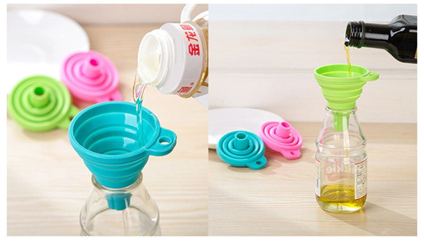 Silicone Collapsible Funnel