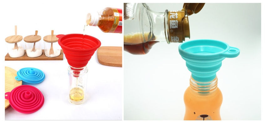 Silicone Collapsible Funnel