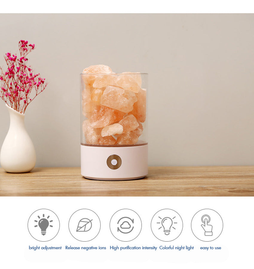 USB Himalayan Sea Salt Crystal Light