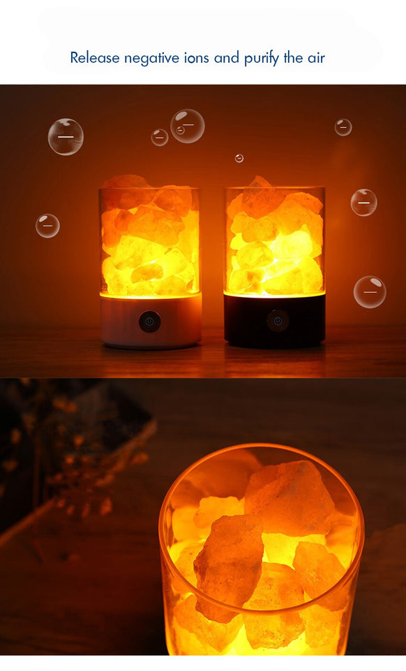 USB Himalayan Sea Salt Crystal Light