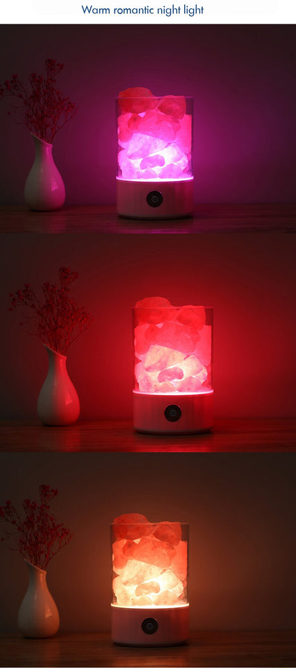 USB Himalayan Sea Salt Crystal Light
