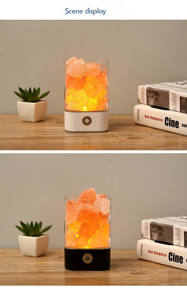 USB Himalayan Sea Salt Crystal Light